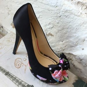 🆕👠Top Heels Co Kayla Black Peep Toes